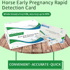Schnellerkennkarte für frühe Schwangerschaften bei Pferden fournisseur