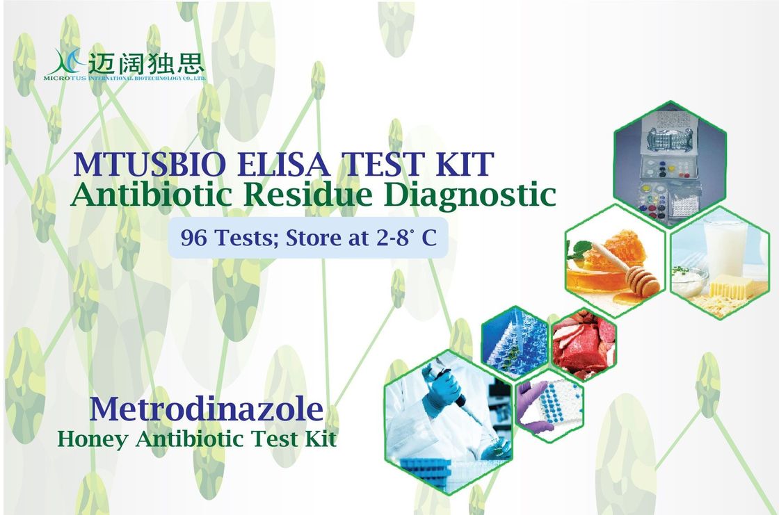 Test-Ausrüstung 1 Streptomycin (SM) Elisa Ppb-Empfindlichkeit 25 ℃ Brutkasten-Temperatur fournisseur