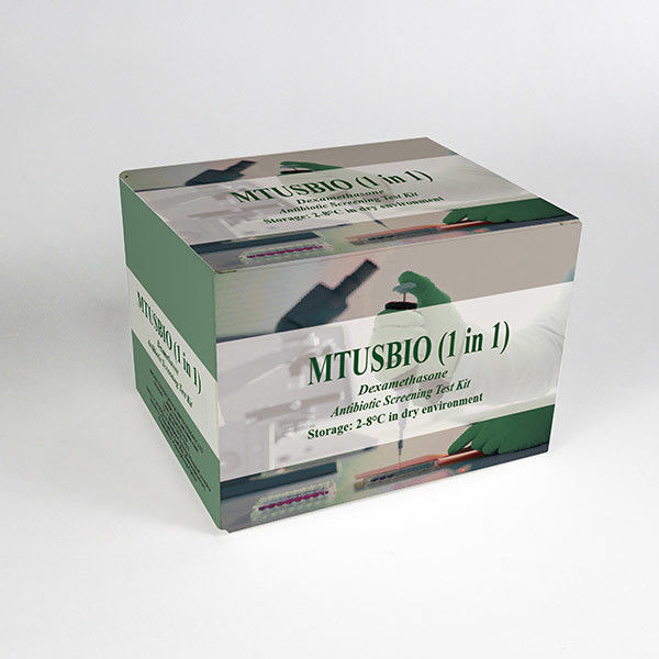 Milch-Test-Ausrüstungen Chloromycetin-Dexamethason antibiotische 8 Stücke/Fass fournisseur